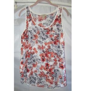 Ann Taylor Loft floral tank M